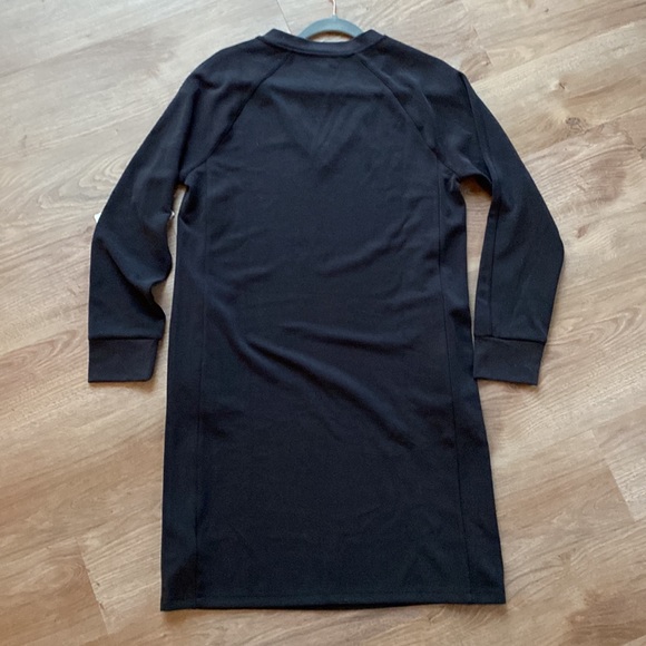ATHLETA SEASOFT LONG SLEEVE DRESS NEW WITH TAGS IN BLACK - Picture 11 of 11